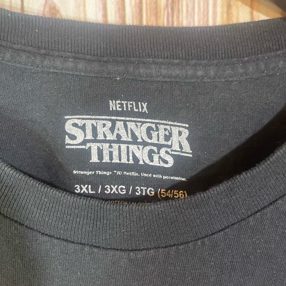 Stranger Things Shirt 3XL Mens Black Retro Design Graphic Netflix - Picture 3 of 3